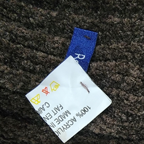 Super soft biggest to brown tones striped scarf - Picture 3 of 3